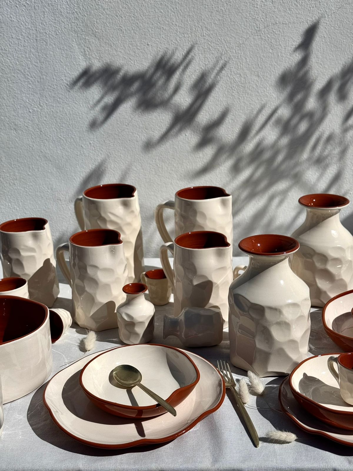 Handcrafted Portuguese ceramic vessel