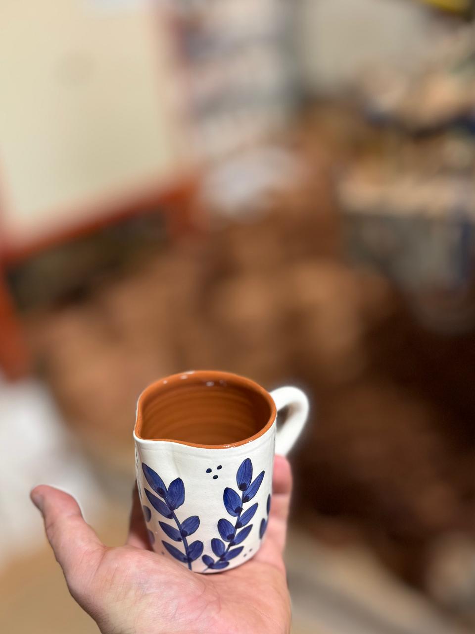 Leaf collection ceramic piece 3